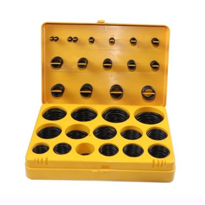 China Rubber Seal SYD 1132 30 Metric Sizes 386pcs 70 Shores Black O Ring With Yellow Box for sale