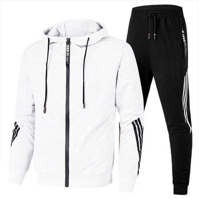 China 2021 Best Selling Dipeng Breathable Sweatsuit Set Casual Tracksuit Men Sweatsuit With Zipper Joggers Pants Two Piece Pants Set For Men for sale