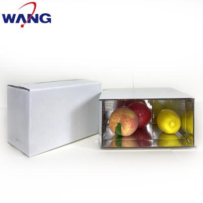 China Factory Wholesale Recyclable Outlet Stain Aluminum Foil Box for sale