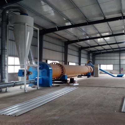 China Chemicals Processing Sawdust Rotary Drum Dryer Price for sale