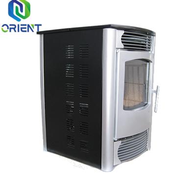 China Equip with remote control; Auto-cleaning Ash China Manufacturing Wood Pellet Chimneys For Home Combustion for sale