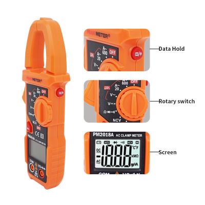 China Smart Concise Version AC Digital Clamp Meter Automatische Abschaltung Kontinuität NCV-Erkennung zu verkaufen