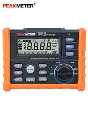 China Auto/hand het Meetapparaat Digitale Multimeter van de waaierrcd Lijn voor GFCI-Reis - uit Stroom/Tijd Te koop