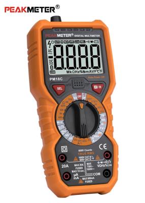 China Ware RMS DCA TRMS AC750V 20A Auto Digitale Multimeter, Live Line Test Meter Te koop