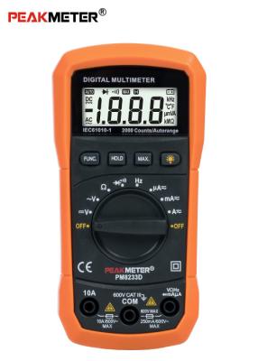 China Hoge Precisie Digitale Multimeter met Autowaaier en Temperatuurmeting Te koop