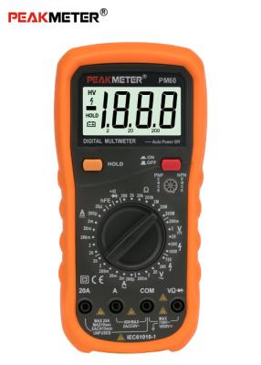 China Automacht van Handbediende Digitale Multimeter, Diode Automatisch Meetapparaat met Continiuty Te koop