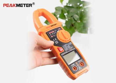 China Smart AC Digital Clamp Multimeter Tester , Continuity Electrical Clamp Meter for sale