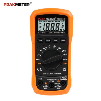 China De elektro Draagbare Auto Hoge Precisie van de Waaier Digitale Multimeter Multi - Functioneel Te koop