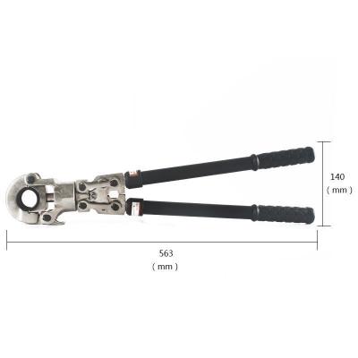 China Crimping Stroke 14mm Range Crimping Diameter 15 To 25mm Press Crimping Pliers Mechanical Fit Tubing Tool for sale