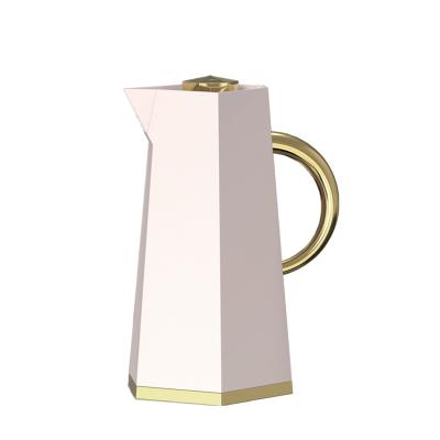 China Wholesale factory design glass vacuum flask tea vacuum flask thermos business new design pitcher Arabic luxury water bottle thermos new for sale