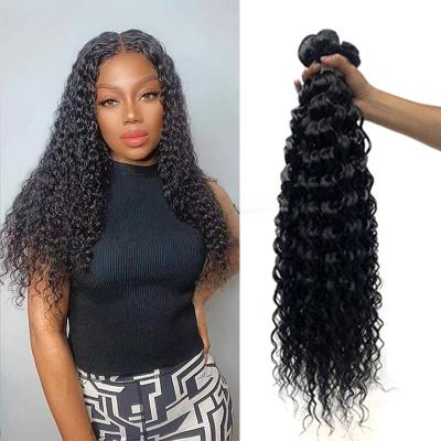 China Wholesale raw indian natural wave hair bundles and deep curly hair good quality remy 100 bundle seller hair 10a frontal virgin for sale