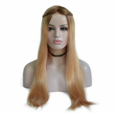 China 100% Virgin Human Hair Bestselling Human Hair Toupee PU Ombre Human Hair European Transparent Ombre Hair Toupee Blonde Hair For Women for sale