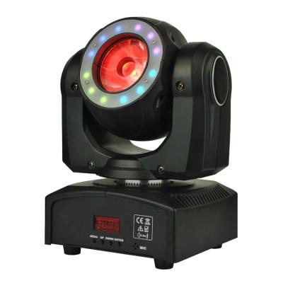 China JOYRAY 4 Degree 4 Color Beam 40W RGBW 4in1 6 Programs Demo Mini LED Moving Head Ring Stage Disco KTV Wedding Party DJ Light for sale