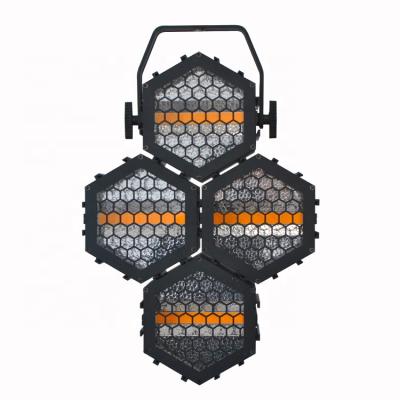 China JOYRAY Hexagon LED Strobe Retro Effect DMX Retro Effect DMX Stage Kit 4x80W Storm 4units Stage Light Disco KTV Party DJ Light for sale