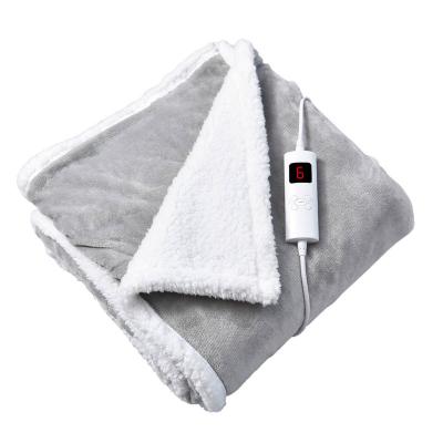 China Electric heated body spray blanket with 9 heat settings and adjustable timer for sale