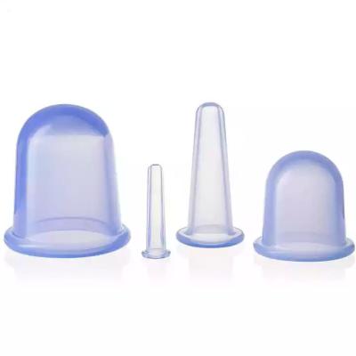 China Relax Silicone Massage Cupping Therapy Set Anti Cellulite Cup For Face Body Relax Muscles Silicone Cupping Tank for sale