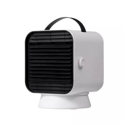 China New Mini Heater Adjustable Thermostat Portable Heating+rotating+normal Wind USB Space Small Fan Heater For Home Fast Electric Ceramic Element Heater PTC Heater For Home for sale