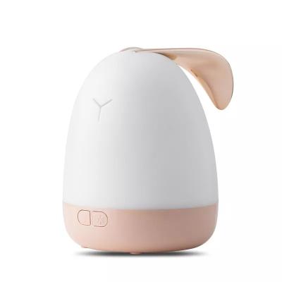 China Household Colorful Aroma Lamp USB Rechargeable Essential Oil Diffuser Desktop Led Night Light Portable Ultrasonic Aromatherapy Diffuser for sale