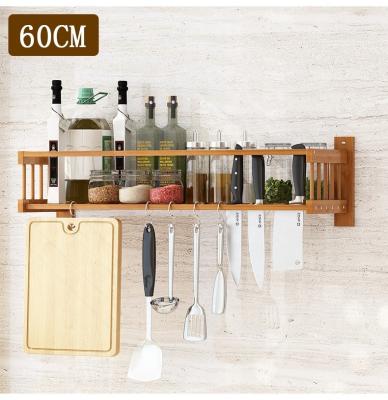 China Haichuan Convertible Fashion Natural Rugged and Easy to Install Shelf Function Bamboo Wood Wall Floating Shelves for sale