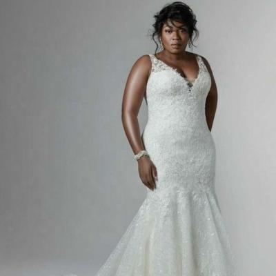 China 2022 New Design Anti-Static Luxury Brides Mother's Dress Sexy African Bride Wedding Dress Mermaid Dress for sale