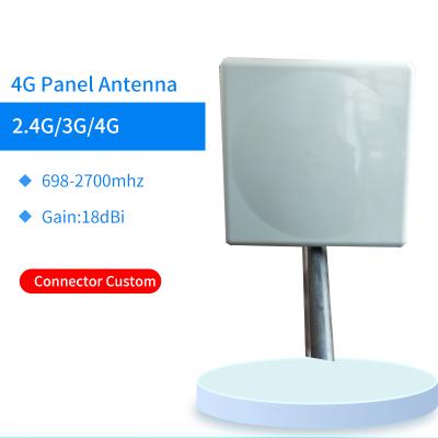 China The good 800mhz 698-2700mhz 18dbi bracket hybrid aux. abs u printed circuit tlwm4 / lte wall mount waterproof outdoor aerial 4g antenna for sale