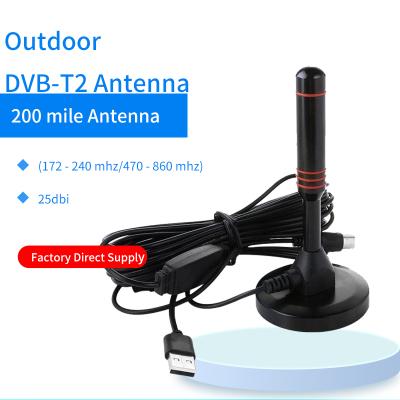 China Car Burglar Alarm Remote Control Dvb Radio Communication / T2 Outside Channel Advanced Free High Gain HD RV DTV Qub HDTV UHF Digital VHF TV Digital Outdoor Antenna 'transmitter for sale