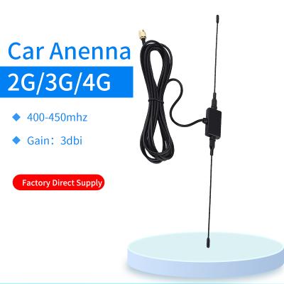 China Wifi Router/Wifi Modem/50 Transmission Equipment Impedance 400-450MHZ HD Indoor TV Antenna 120mm Black Antenna for sale