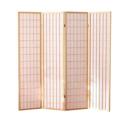 China CLASSIC Japanese style non-woven fabric panel partition screen room divider for sale