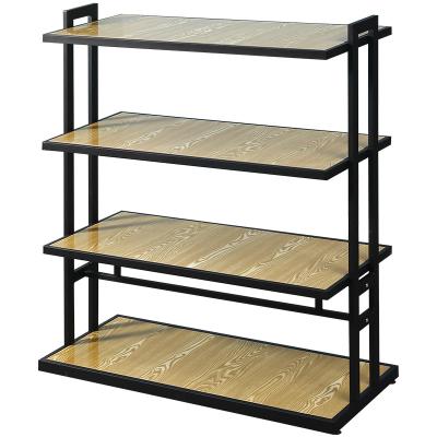 China Contemporary Home Living Room Metal Entryway Floor Shoe Rack Multi-Layer Bag Display Rack for sale