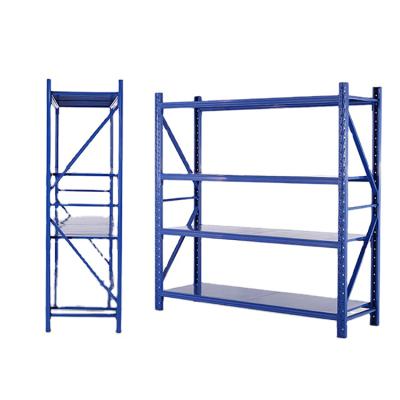 China Warehouse Single Sided Storage Rack / Heavy Duty Storge Racking Racking Industrial Storage Rack Shelf for sale