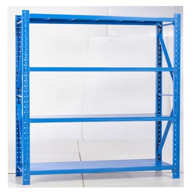 China Single Sided Heavy Duty Rack Rack Warehouse Metal Storage Display Storage Shelf for sale