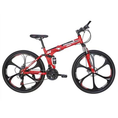 China Cheap Steel Bicycles Folding Chinese Foldable Bike 26inch 21 Speed ​​Bicycle No Cycle 26inch Folding for sale