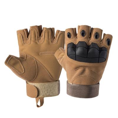 China Mitigating Men's Non-slip Tactical Soft Shell Half Finger Glove K1Z902 Fitness Motorcycle Riding Outdoor Special Forces Combat Glove Mountain Clamb for sale