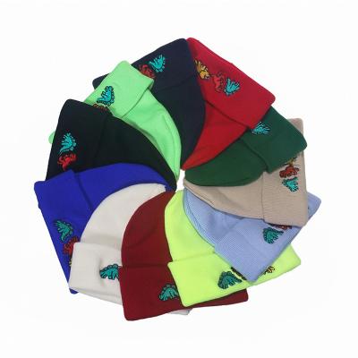 China Wholesale ladies disnosaur jacq uard winter beanie hat warm bucket hat COMMON for sale