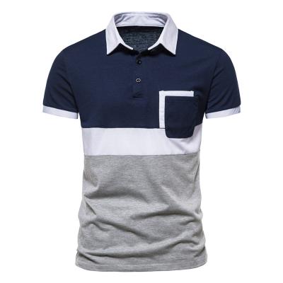 China Wholesale Casual POLO Shirt China Yulin Manufacturer Lapel QUICK DRY Men's Short Sleeve Polo Shirt for sale