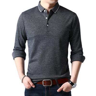 China Autumn New Fashion Long Sleeve QUICK DRY Men's Casual Polo Shirt for sale