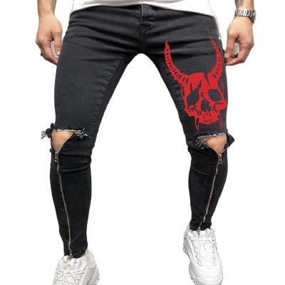 China Factory Price Manufacturer Breathable Jeans Mens Skinny Jeans Ripped Jeans for sale