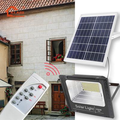 China Manufacturer Most Powerful 100w 6500k Solar LED Garden Light Led Flood Light With 5 Years Warranty Outdoor IP65 Waterproof for sale