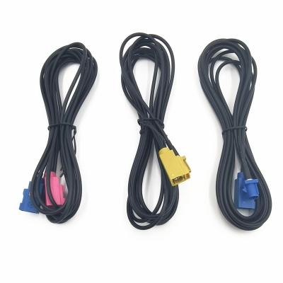 China IPEX car factory price connector to ufl with RG1.37 1.78mm coaxial RG6 cable assemblies for sale