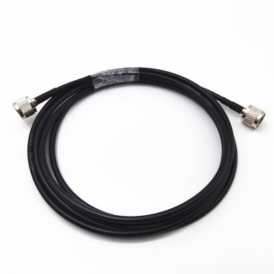 China Communication Quality Assured Male N Type To N Type Male Connector RF Coaxial Cable Assembly With LMR100 LMR195 LMR200 LMR240 LMR400 Cable for sale