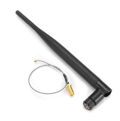 China High Quality Wireless Outdoor RF Antenna 700-2700MHz RG316 Cable SMA Male Connector for sale