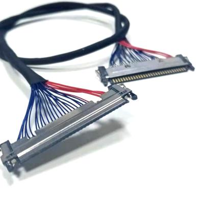 China Customized High Quality Harness And Micro Coaxial Cable LVDS Ipex Cable Wire Assembly XD-LS-0002 for sale