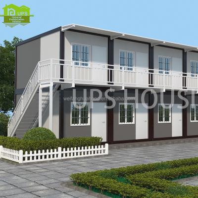 China Modern Fast Detachable House Dormitory Assembly Sandwich Panel Home Fireproof Prefab House For Worker for sale