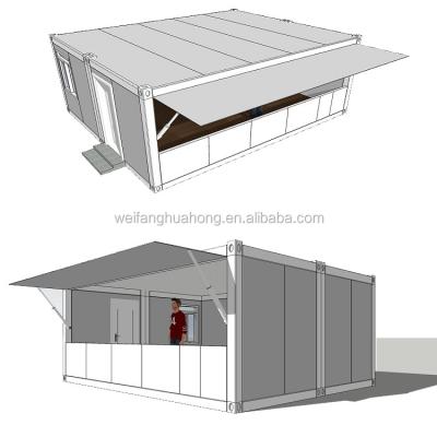 China 2020 Low Cost Modern Installation Simple Assembly Container Home Resort Prefab Home Using Prefab Material for sale