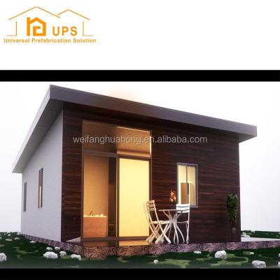 China 2020 Eco Friendly Prefab Parking Lot UPS New Design EPS Cement Homes Prefab Beach Houses for sale