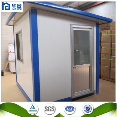 China Parking Lot Green And Portable Easy Build Cheap Price 1 Bedroom Mobile Homes for sale