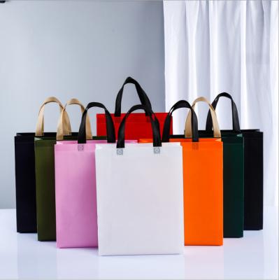 China Eco - Friendly Quality Guaranteed Appropriate Price Branded Non Woven Shopping Shopping Bags With Handles for sale