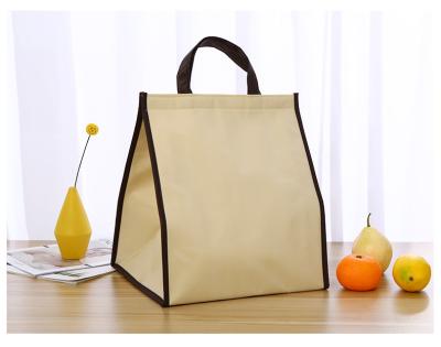 China Wholesale Waterproof Durable Pouch Packaging Non Woven Insulated Food Cooler Bags for sale