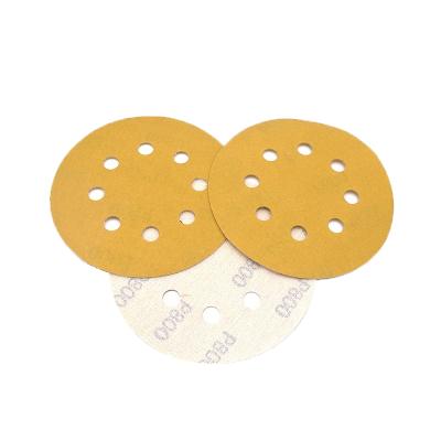 China Good Quality Durable 100 Pieces Orbital Sander Sandpaper 125Mm Disc Hook And Loop Sanding Set for sale