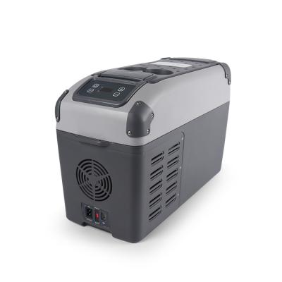 China Car and Home Fridge DC12V 24V Camping and Traveling PP Portable Freezer Car Compressor Freezer for sale